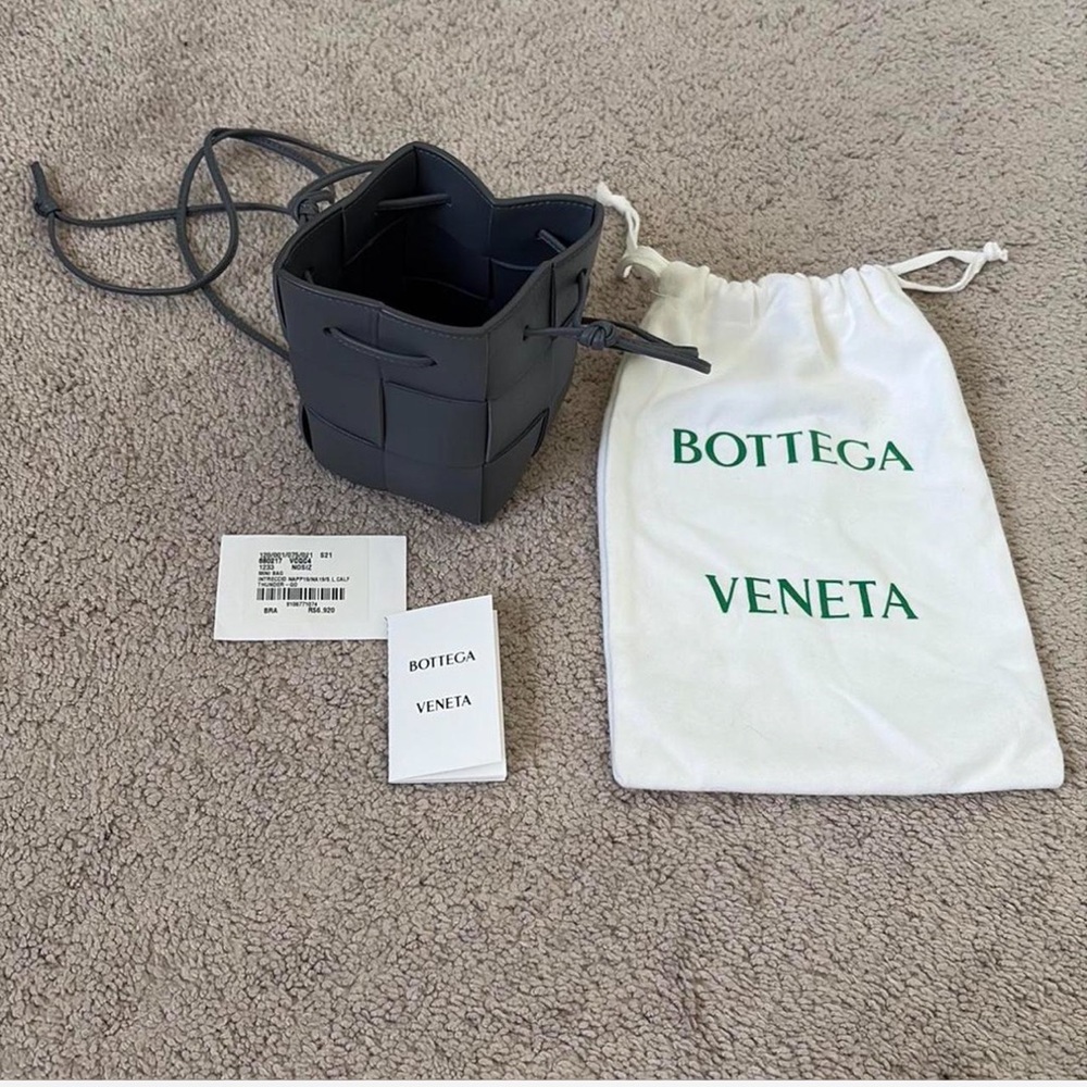 Bottega Veneta Black Mini Bag